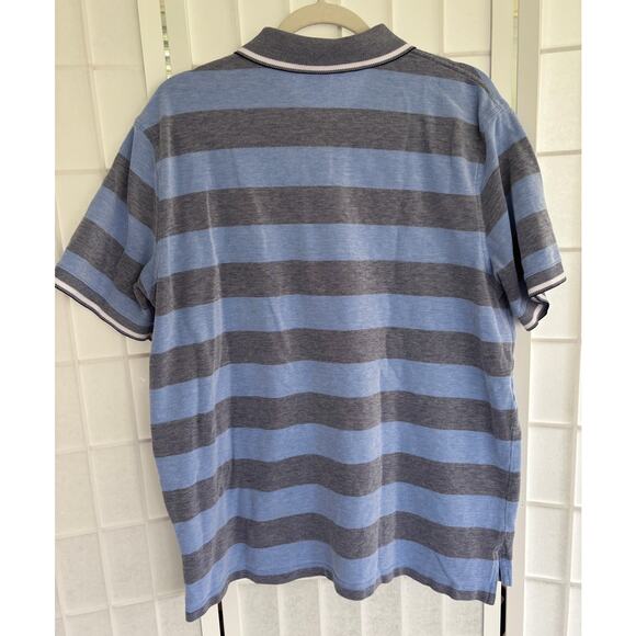Brooks Brothers 1818 Men’s XXL Striped Performance Polo Shirt Slim‎ Fit  FLAW - Picture 2 of 9
